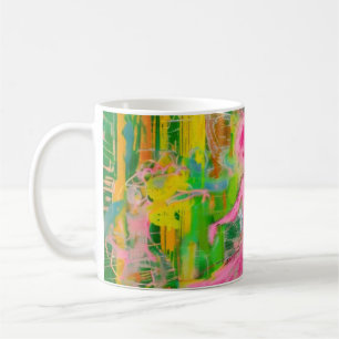 The Stalker - Neon Ballet Chaos Coffee Mug
