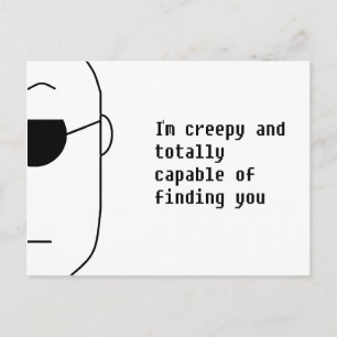 The Stalker Postcard