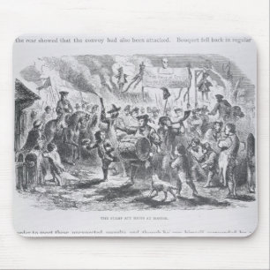 The Stamp Act Riots at Boston Mouse Mat