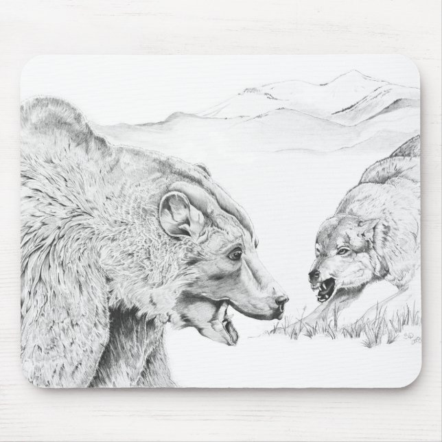 The Stand Off - Mousepad (Front)