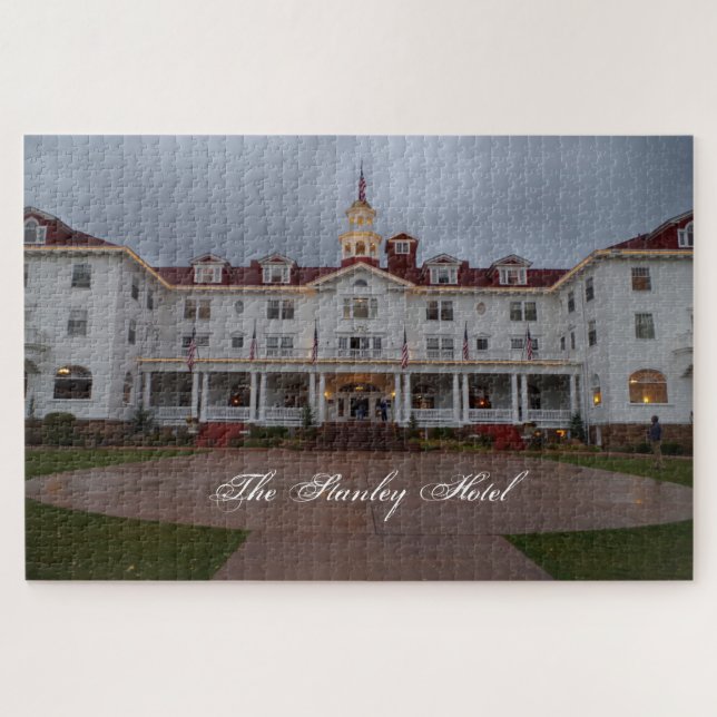 The Stanley Hotel Estes Park Colorado Jigsaw Puzzle (Horizontal)
