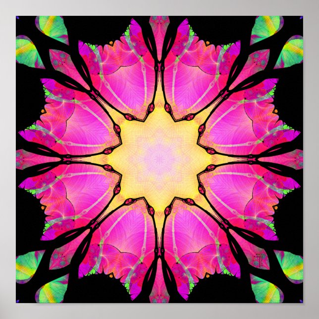 The Star (12" x 12") Art Print Poster (Front)