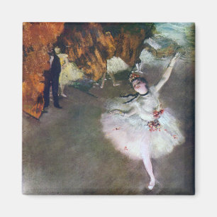 The Star, Ballerina, Edgar Degas, 1878 Magnet