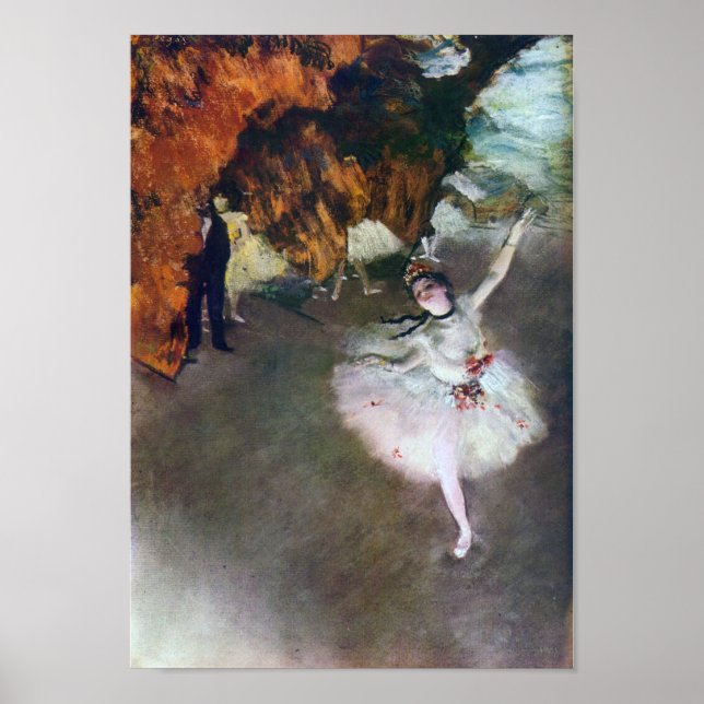 The Star, Ballerina, Edgar Degas, 1878 Poster (Front)