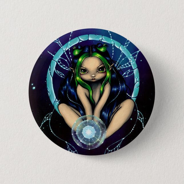 "The Star Child" Button (Front)
