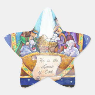 The Star Christmas sticker