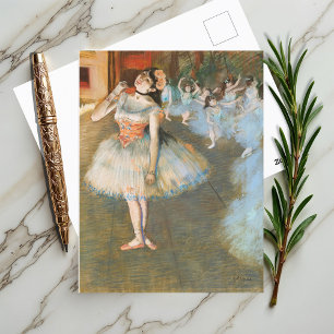 The Star, Degas Art Postcard