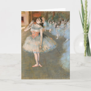 The Star   Edgar Degas Card