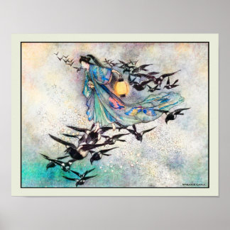 The Star Lovers Japanese Fairy Tale Poster