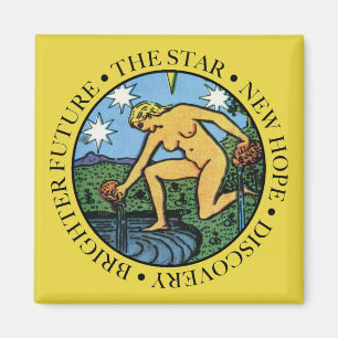 The Star Magnet with Text