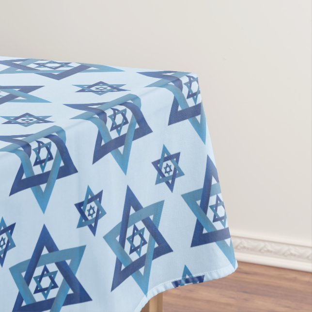 The Star of David,Jewish,Israel,magen David, Tablecloth (In Situ)