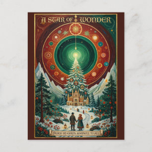 The Star of Wonder’s Radiance Holiday Postcard