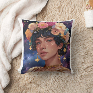 The star sign of libra personified money cushion