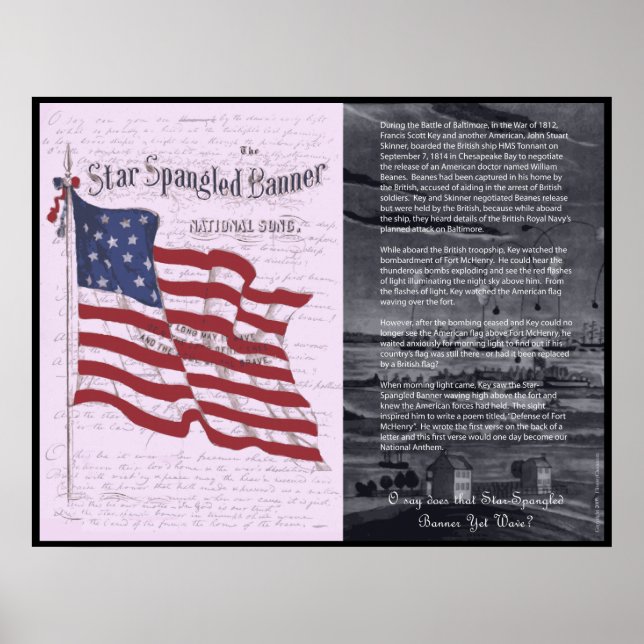 The Star-Spangled Banner Poster (Front)