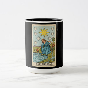 The Star Tarot Two-Tone Coffee Mug