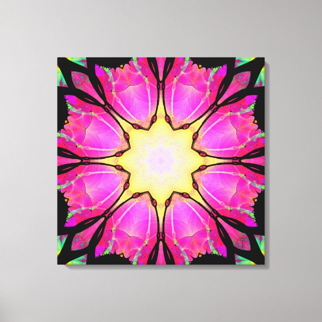 The Star  Wrapped Canvas Print (Front)