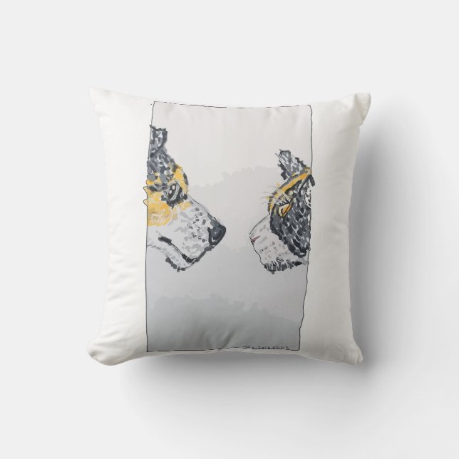 The Stare Cushion (Front)