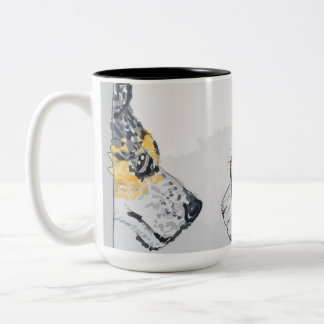 The Stare Two-Tone Coffee Mug