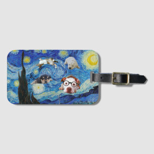 The Starry Fun Night Luggage Tag