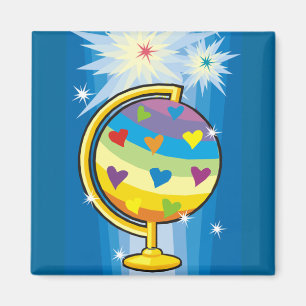 The Starry Globe - Magnet