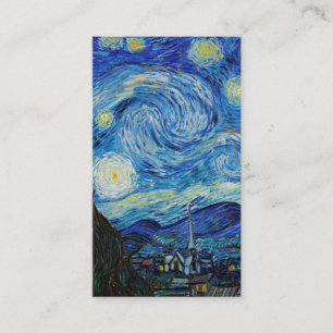The Starry Night (1889) by Vincent Van Gogh Business Card
