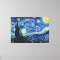 The Starry Night, 1889 by Vincent van Gogh
