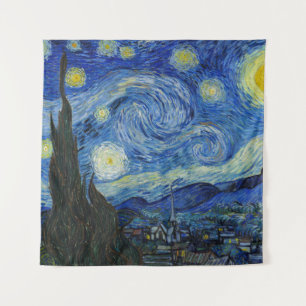 The Starry Night, 1889 by Vincent van Gogh Tapestry