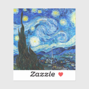 The Starry Night (1889) Vincent Van Gogh art Vinyl
