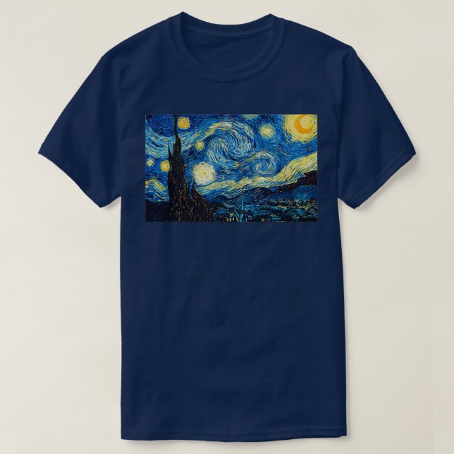 The Starry Night 2 T-Shirt (Design Front)