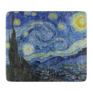 The Starry Night by Van Gogh Cutting Board