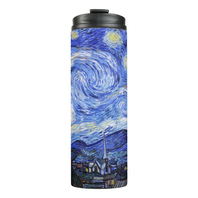 The Starry Night by Van Gogh Thermal Tumbler (Front)
