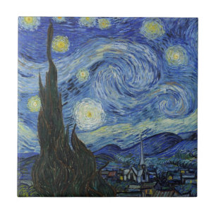The Starry Night by Van Gogh Tile