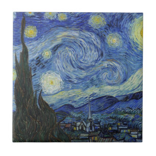 The Starry Night by Van Gogh Tile