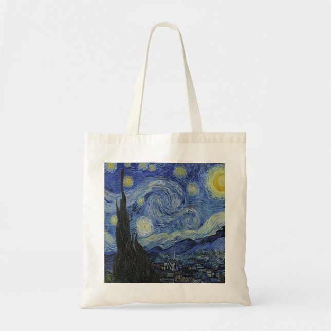 The Starry Night by Van Gogh  Tote Bag (Front)