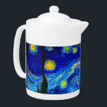 The Starry Night by Vincent Van Gogh<br><div class="desc">Vincent Van Gogh The Starry Night. This is an old masterpiece from the dutch master painter Vincent Van Gogh.This fine art landscape painting has beautiful,  vibrant,  saturated colour. Vincent Van Gogh was a dutch post impressionist painter. This image is in the public domain</div>