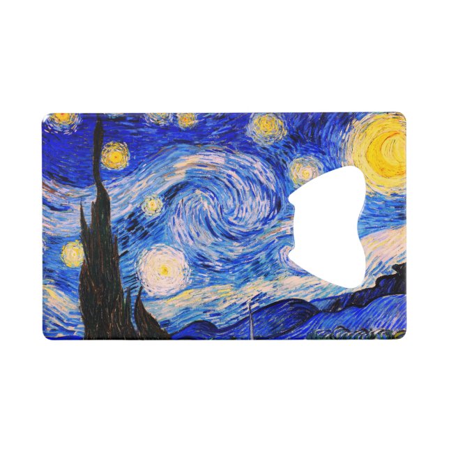 The Starry Night by Vincent Van Gogh (Front (Horizontal))