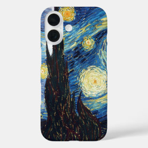 The Starry Night by Vincent Van Gogh iPhone 16 Case