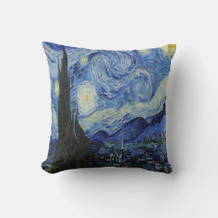 The Starry Night by Vincent Van Gogh Cushion