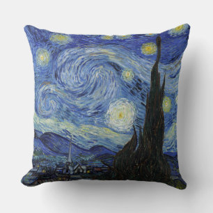 The Starry Night by Vincent Van Gogh Cushion