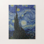 The Starry Night by Vincent Van Gogh Jigsaw Puzzle<br><div class="desc">Van Gogh - a celebration of the Masters of Art</div>