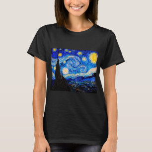 The Starry Night by Vincent Van Gogh T-Shirt