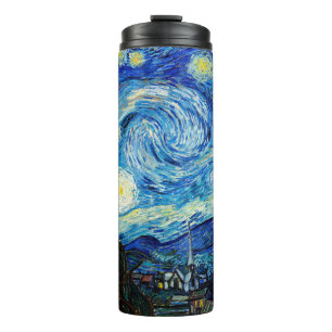The Starry Night by Vincent Van Gogh Thermal Tumbler