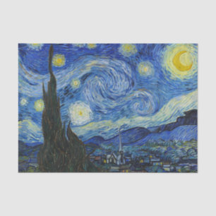 The Starry Night by Vincent van Gogh Tissue Paper
