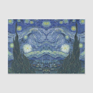 The Starry Night Decoupage vintage paper
