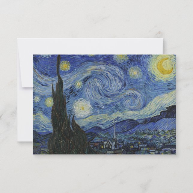 The Starry Night Invitation (Front)