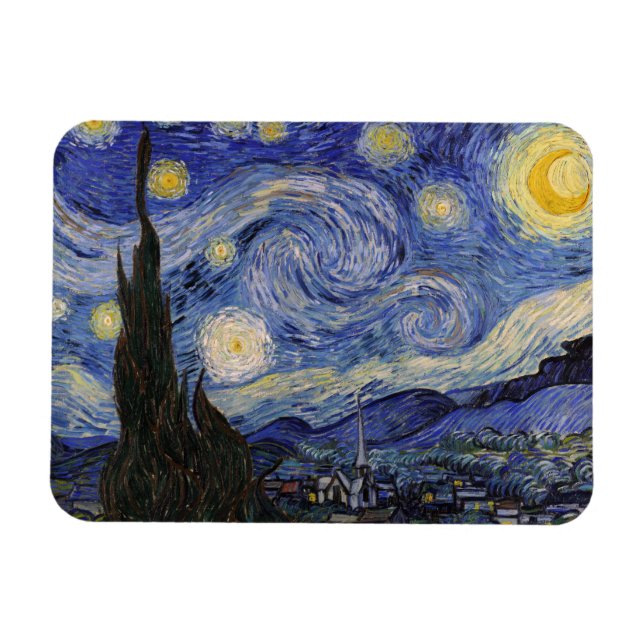 The Starry Night Magnet (Horizontal)