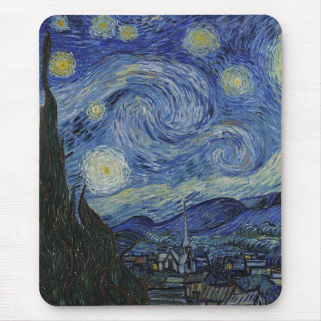 The Starry Night Mouse Mat (Front)