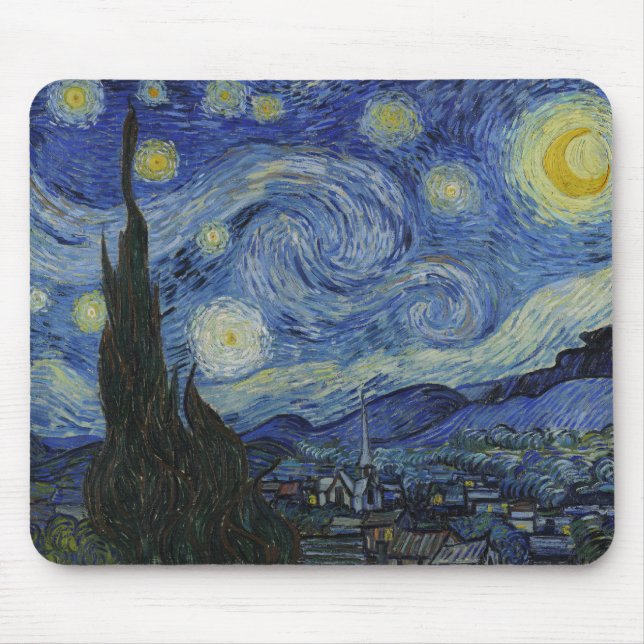 The Starry Night Mouse Mat (Front)