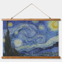 The Starry Night, oil painting, Vincent Van Gogh