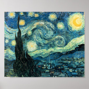 The Starry Night Poster